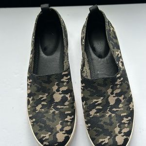 Adam Tucker Slip-on Sneakers- Camo Print